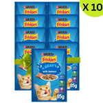 BUY 9 + 1 FREE Friskies Salmon Chunks in Gravy Wet Cat Food Pouch 85g Petfast.shop Friskies Bundles Cat Exclude Food Wet Food petfast.shop EgyptDefault Title 360.00