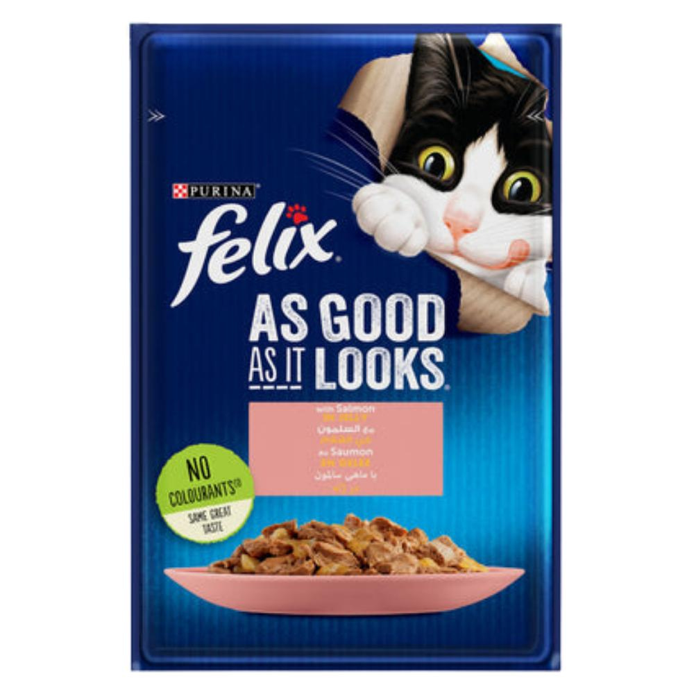 Felix with Salmon Pouch 85g