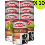 BUY 9 + 1 FREE Groovy Wet Food For Dogs Fresh Food Turkey 400g Petfast.shop Groovy Bundles Cat Exclude Food Wet Food petfast.shop EgyptDefault Title 405.00