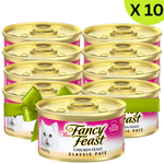 BUY 9 + 1 FERR Fancy Feast Classic Pate Chicken Feast Gourmet Cat Food 85g