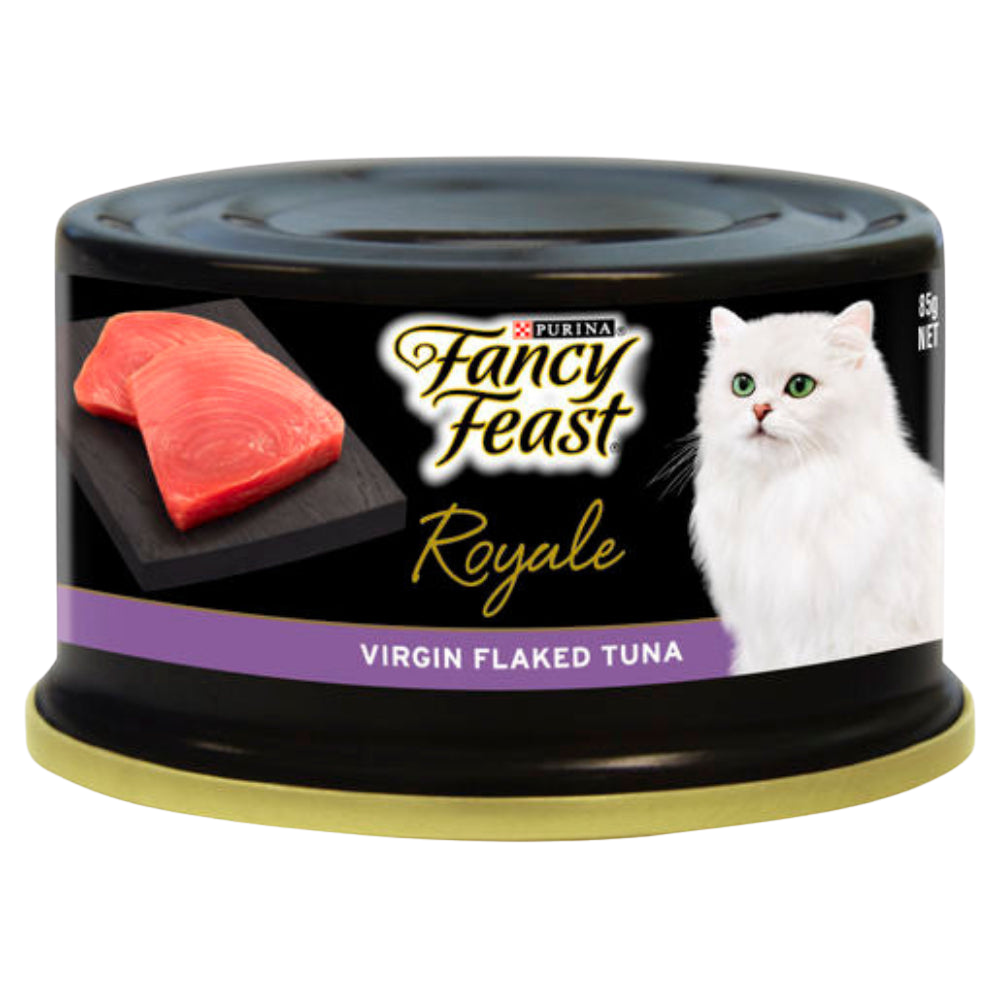 FANCY FEAST Adult Royale Virgin Flaked Tuna Wet Cat Food 85g Petfast.shop Fancy Feast Cat Exclusive Fancy Feast Food Wet Food petfast.shop Egypt PFA3591S Default Title 250.00