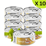 BUY 9 + 1 FREE Best Pet Gurme Adult Cat With Salmon Sterilised 100g Petfast.shop Bestpet Bundles Cat Egypt Brand Exclude Food we Wet Food petfast.shop Egypt 405.00