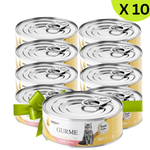 BUY 9 + 1 FREE Best Pet Gurme Adult Cat With Salmon 100g Petfast.shop Bestpet Bundles Cat Egypt Brand Exclude Food Wet Food petfast.shop Egypt 405.00