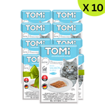 BUY 9 + 1 FREE Tomi with Salmon for Sterilised Cats in Jelly (85G)