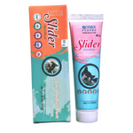 Slider pet hairball paste packaging with tube on a white background