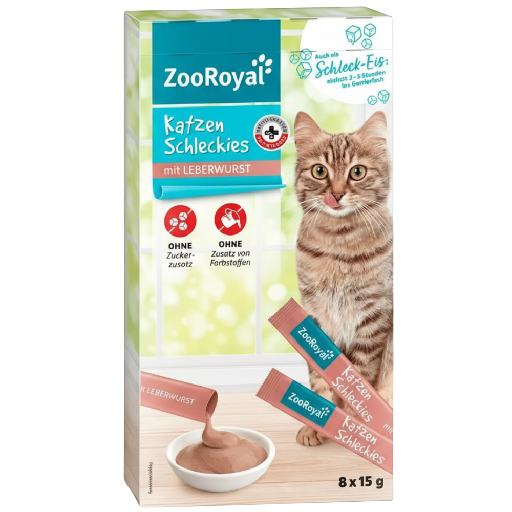 ZooRoyal Creamy Cat Snack with Liver 120g Petfast.shop ZooRoyal Cat Exclusive Liquid Treat Treats petfast.shop Egypt PZO3531S Default Title 299.00