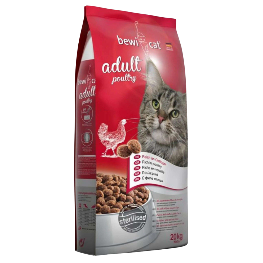 Bewi Cat Dry Food For Adult Cat Poultry
