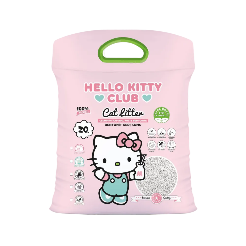 Hello Kitty Clumping Cat Litter Marseille Soap Petfast.shop Hello Kitty Box & Accessories & Litter Cat Kitten Litter petfast.shop Egypt Petfast1013 5 L 175.00