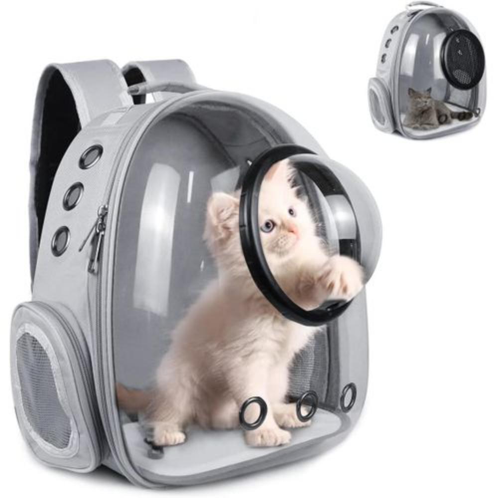 Bomei Pet Backpack TransparentPet Bag for cats and small dogs