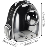 Bomei Pet Backpack TransparentPet Bag for cats and small dogs