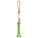 Buddy Pet Rope & Rubber Bone Tug Toy Petfast.shop Buddy pet Dog Puppy Supplies Toys petfast.shop EgyptGreen 100.00