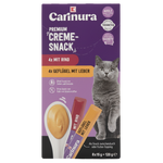 Carinura Premium Creme-Snacks Beef & Poultry with Liver 8 Tube 120g