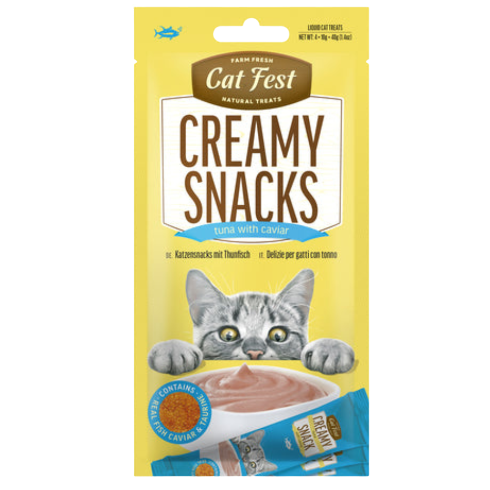 Cat Fest Creamy Snacks Tuna with Caviar 40g