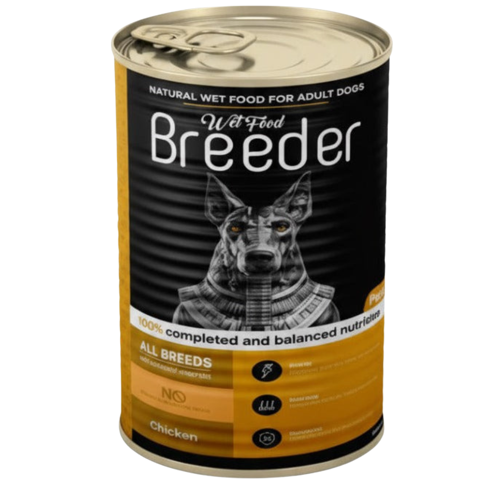 Breeder Pate Canned Food For Adult Dog Chicken 400 G