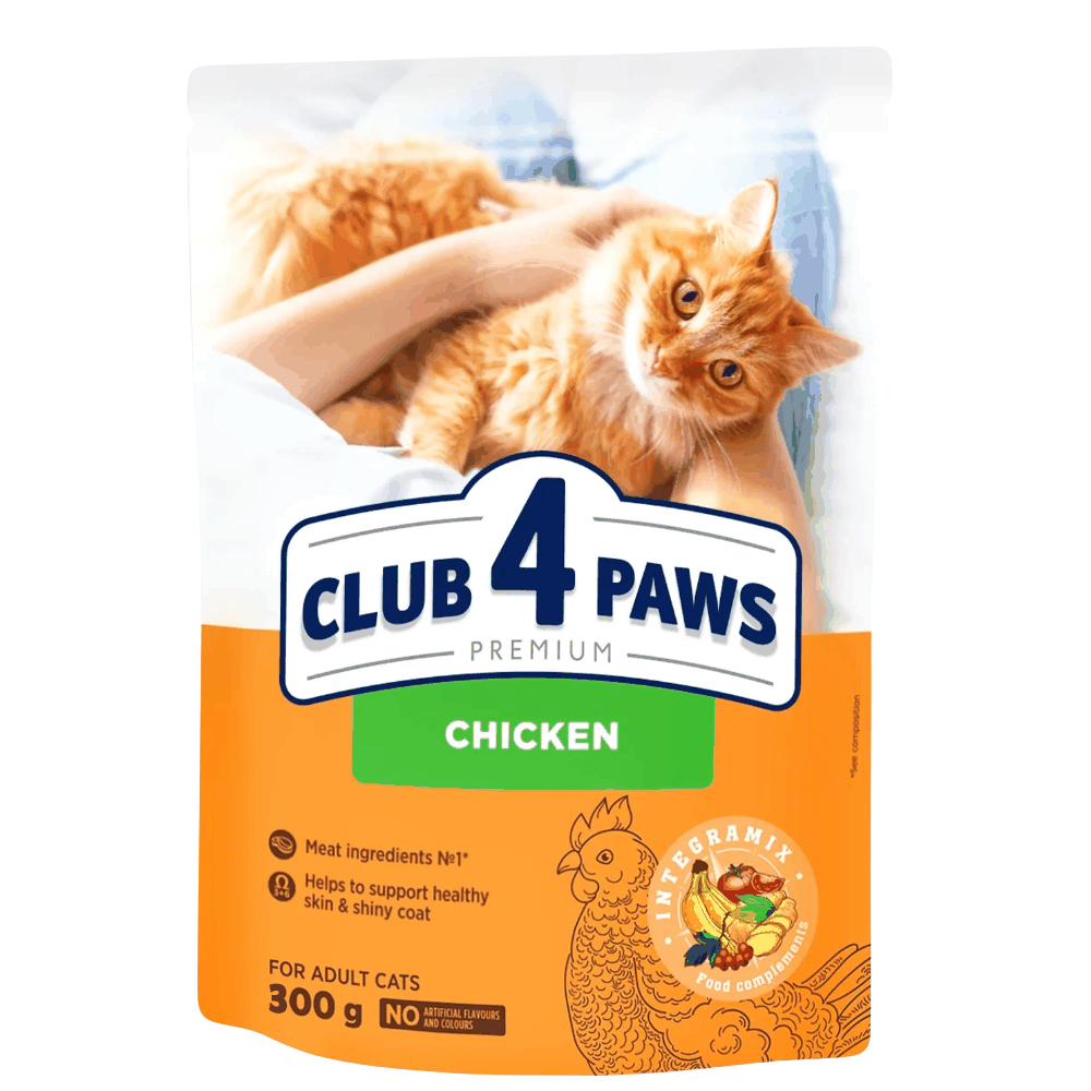 Club 4 Paws Dry Food For Adult Cat Premium with Chicken Petfast.shop