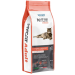 Bag of Vincent MyCat Adult cat food on a white background