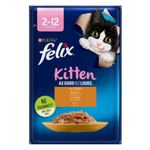 BUY 5 + 1 FREE Felix Chicken in Jelly Wet Kitten Food Pouch 85g – Complete Nutrition for Kittens Petfast.shop Felix Bundles Cat Exclude Food Wet Food petfast.shop EgyptDefault Title 275.00