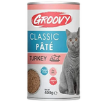 Groovy Wet Food For Cats Classic pate turkey 400g Petfast.shop Groovy Best Selling Cat Egypt Brand Food Wet Food petfast.shop Egypt PGR2605S Default Title 48.00