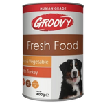 Groovy Wet Food For Dogs Fresh Food Turkey 400g