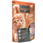 BUY 9 + 1 FREE Leonardo Wet Food Adult Cat with Duck & Cheese 85 g