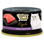 BUY 9 + 1 FERR FANCY FEAST Adult Royale Virgin Flaked Tuna Wet Cat Food 85g