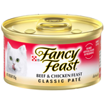BUY 9 + 1 FERR Fancy Feast Classic Pate Beef & Chicken Feast 85 G