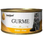 BUY 9 + 1 FREE Best Pet Gurme Adult Cat With Chicken 100g