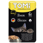 BUY 9 + 1 FREE Tomi Wet Food with Chicken for Kittens 100 gr