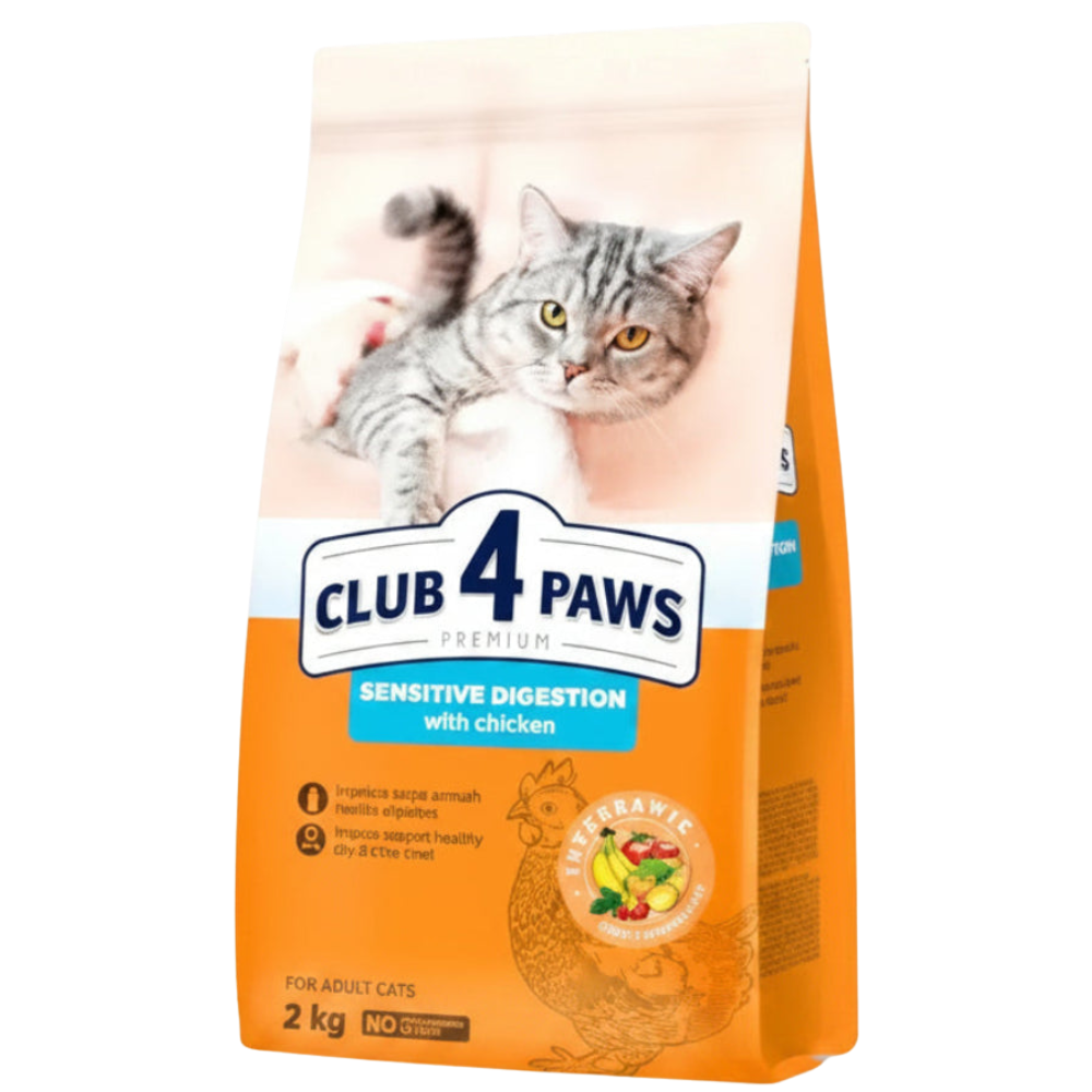 Club 4 Paws Premium Sensitive Digestion With Chicken 2 Kg Petfast.shop Club 4 Paws Cat Dry Food Food petfast.shop Egypt 950.00