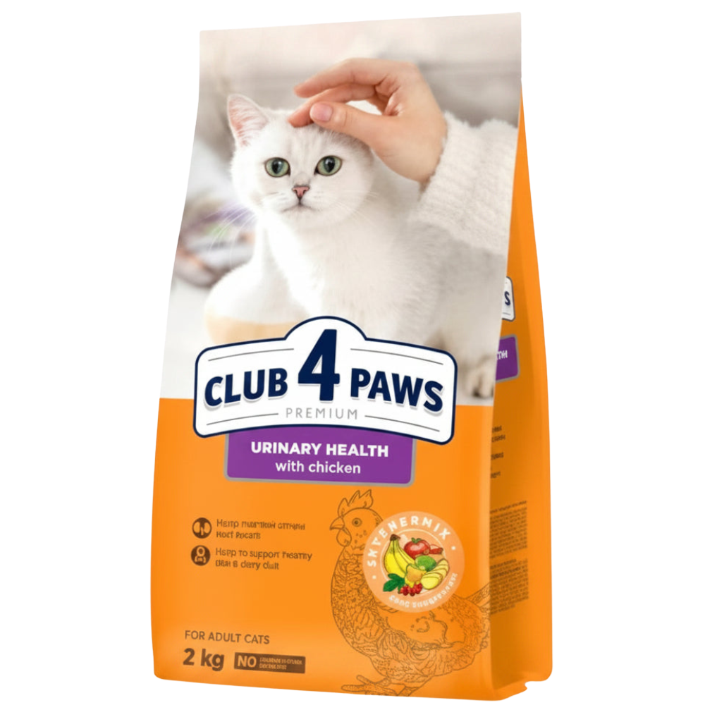 CLUB 4 PAWS PREMIUM URINARY HEALTH With Chicken For Adult Cats 2 Kg Petfast.shop Club 4 Paws Cat Dry Food Food petfast.shop Egypt 950.00