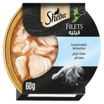 Sheba Filets Sustainable White Fish Wet Food for Cats 60g Petfast.shop Sheba Cat Exclusive Food Wet Food petfast.shop Egypt PSH3856S Default Title 235.00