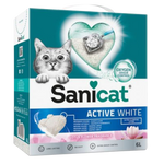 Sanicat Active White Lotus Flower 6 L Petfast.shop Sanicat Box & Accessories & Litter Cat Kitten Litter petfast.shop Egypt PSA2395S Default Title 500.00