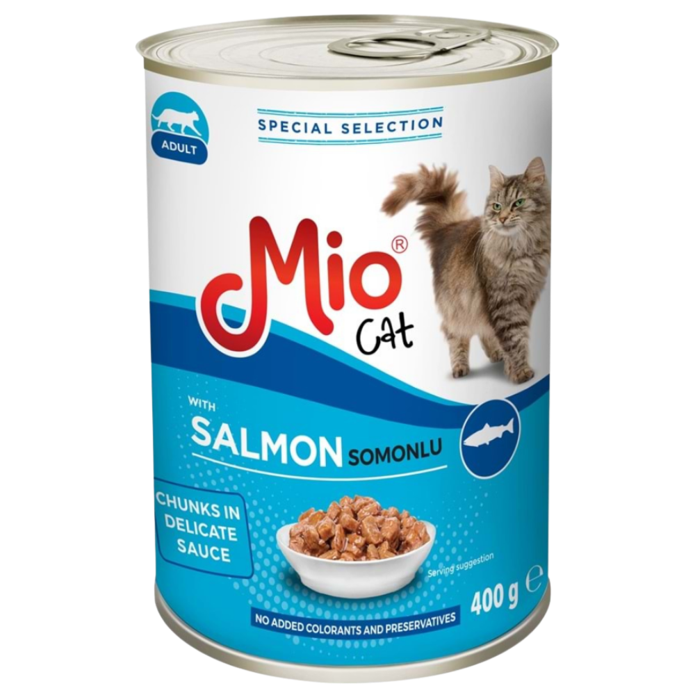 Mio Cat Wet Food with Salmon 400g