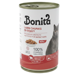Bonita Wet Food Lamb Chunks In Gravy 400 G Petfast.shop Bonita Cat Food Wet Food petfast.shop Egypt PBO5969S Default Title 100.00