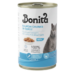 Bonita Wet Food Salmon Chunks In Gravy 400 G Petfast.shop bonita Cat Food Wet Food petfast.shop Egypt PBO5968S Default Title 100.00