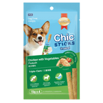 Chic Sticks Treat for Dog Chicken with Vegetables 4*15g