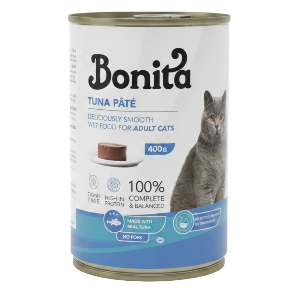 Bonita Wet Food Tuna Pate 400 G Petfast.shop bonita Cat Food Wet Food petfast.shop Egypt PBO5966S Default Title 115.00
