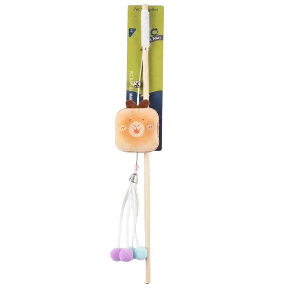 Pet Supplies Premium Cat Teaser Toy With Bell