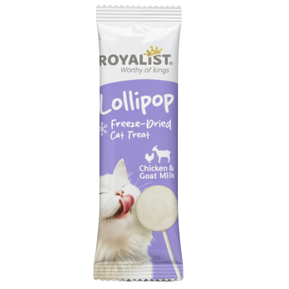 Royalist Lollipop Freeze - Dried Cat Treat Chicken & Coat Milk 1.4 G Petfast.shop Royalist Cat Chewy Treat Treats petfast.shop EgyptDefault Title 90.00