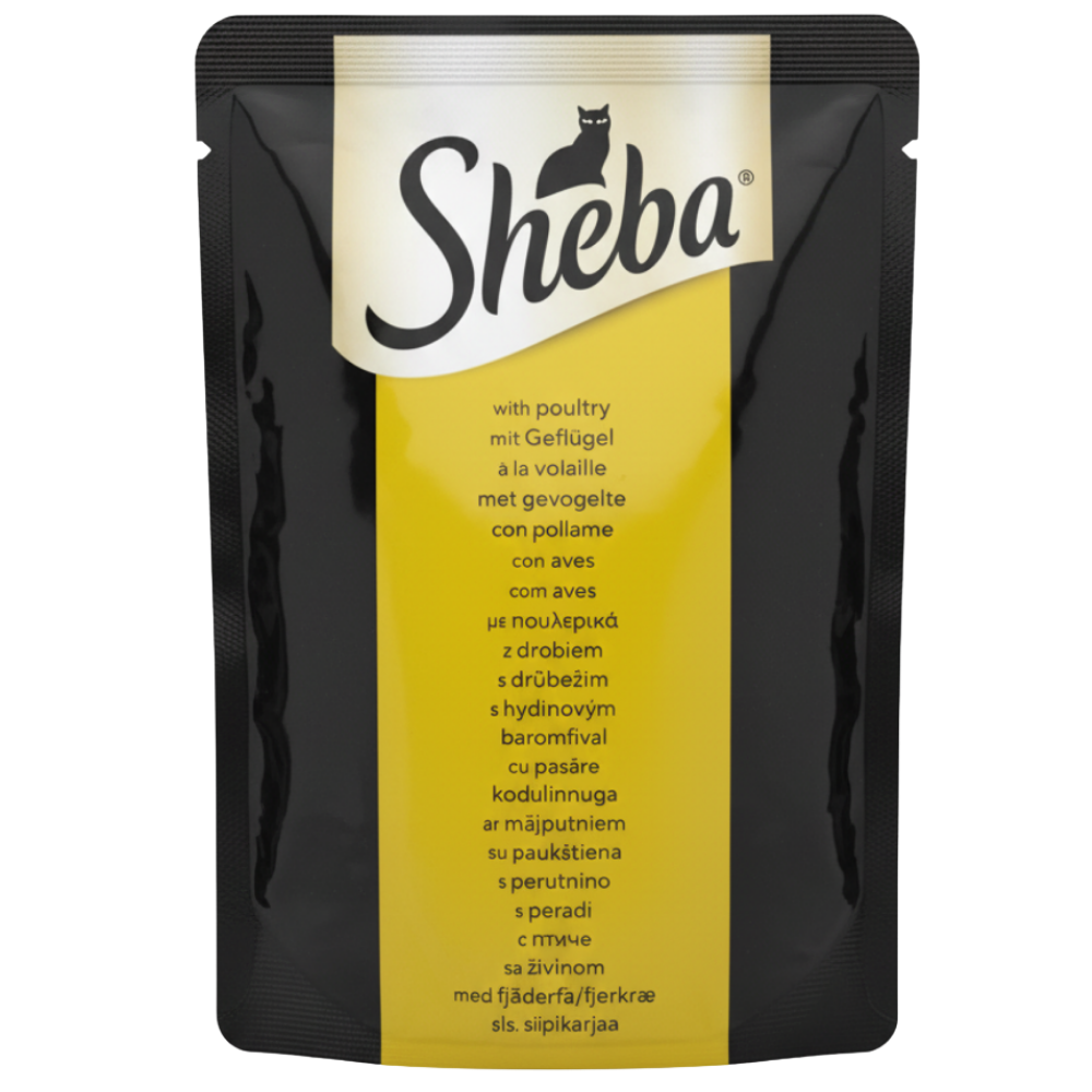 Sheba Wet Food for Cat with Poultry 85g