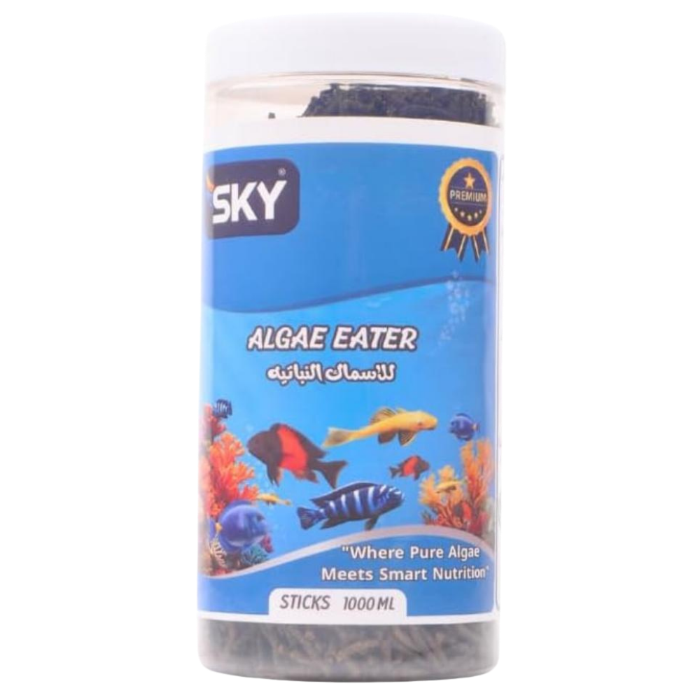 sky algea eater sticks 1000 ml Petfast.shop Sky Egypt Brand Fish petfast.shop Egypt PSK2490S Default Title 300.00