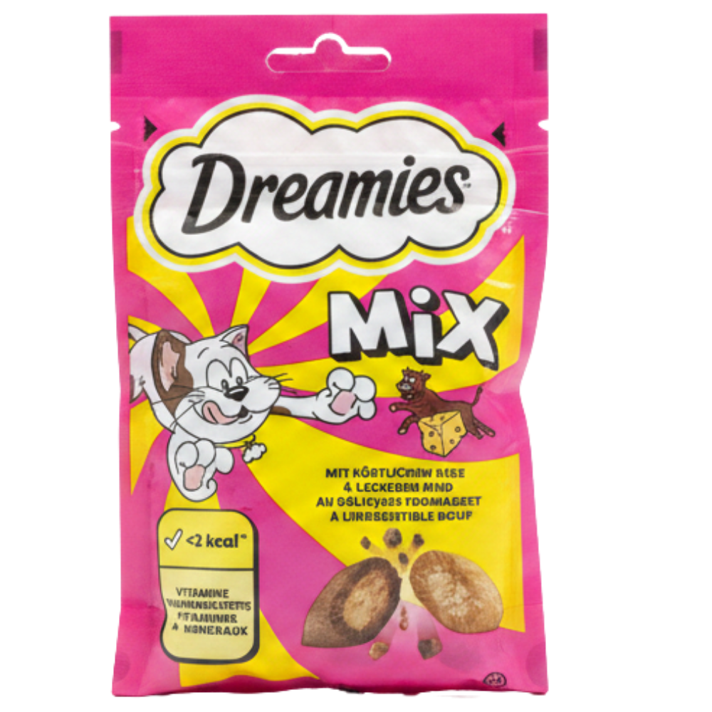 Dreamies Mix Cat Treats with Beef and Cheese 60 g