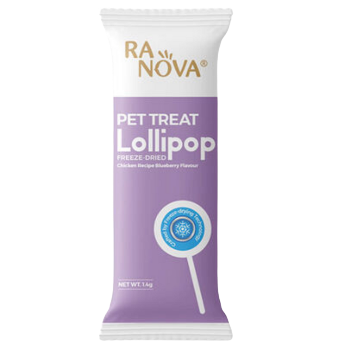 Ranova Cat Treat Lollipop with Chicken & Blueberry 1.4g