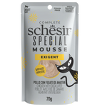 Schesir Exigent pollo con fegato di anatra in mousse 70g in busta Petfast.shop Schesir Cat Food Wet Food petfast.shop Egypt 21231004 Default Title 200.00