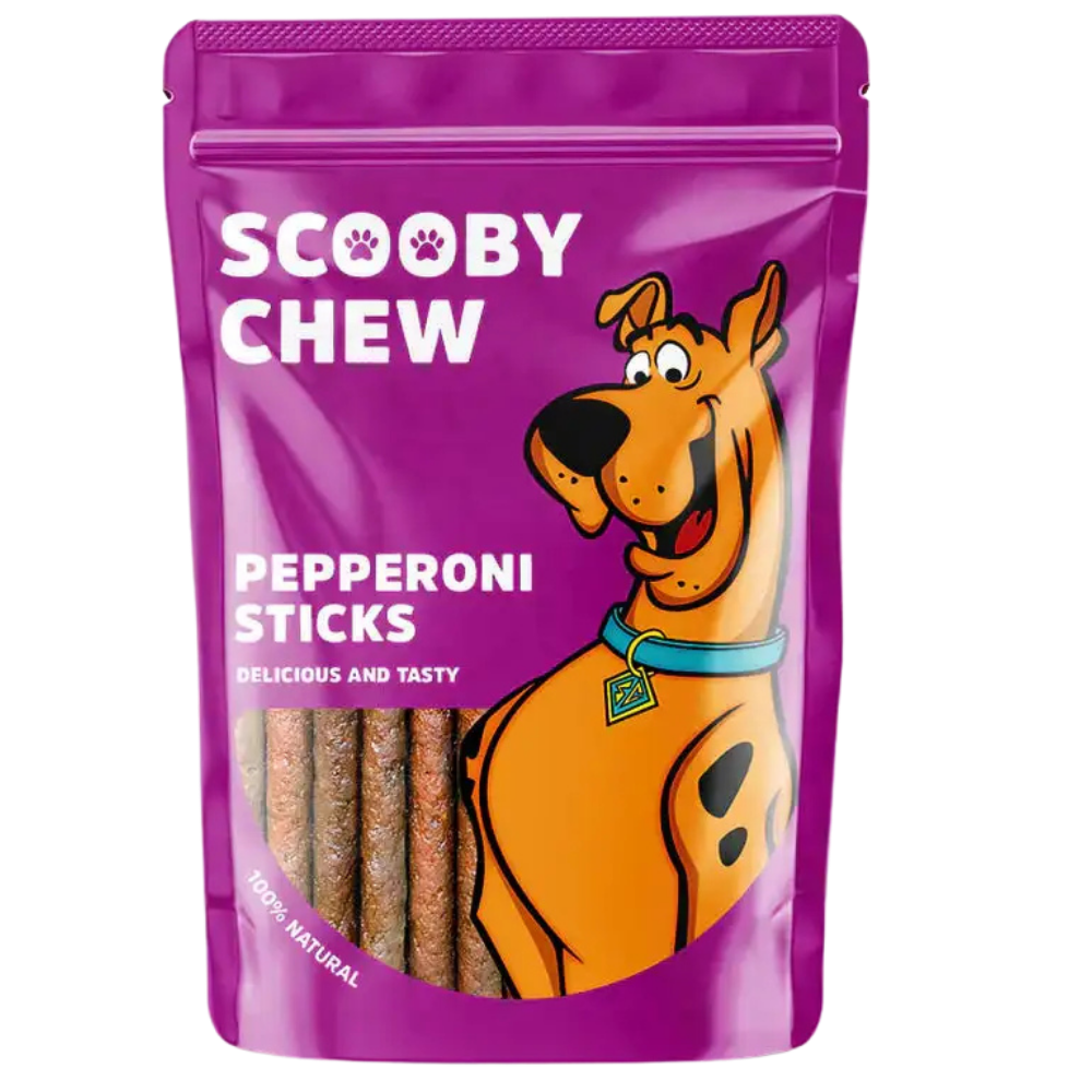 Scooby Chew Pepperoni Stick Dog Treats 120 gr Petfast.shop Scooby Chewy Treat Dog Egypt Brand Treats petfast.shop Egypt PSC0758S Default Title 255.00