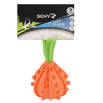 Senye Orange and Green Squeaky Ball Dog Toy Petfast.shop Senye Dog Summer Supplies Toys petfast.shop Egypt PSE0764S orange 100.00