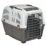 Skudo Black and Gray Dog Carrier Crate Petfast.shop Skudo Carriers & Travel Accessories Dog Supplies petfast.shop Egypt PSK0781S-1 Skudo 7 Size 105*73*76Cm 8150.00