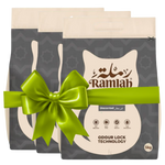 3x Ramlah Premium Cat Litter – Unscented 5 Kg ≈ 6 L Petfast.shop Ramlah Box & Accessories & Litter Bundles Cat Egypt Brand Exclude Kitten Litter petfast.shop Egypt PXR5314S Default Title 370.00