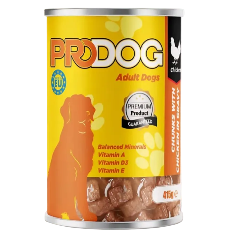 Pro Dog Wet food For Adult Dog Chicken 415G Petfast.shop Pro Dog Best Selling Dog Food Wet Food petfast.shop Egypt PPR4592S Default Title 75.00
