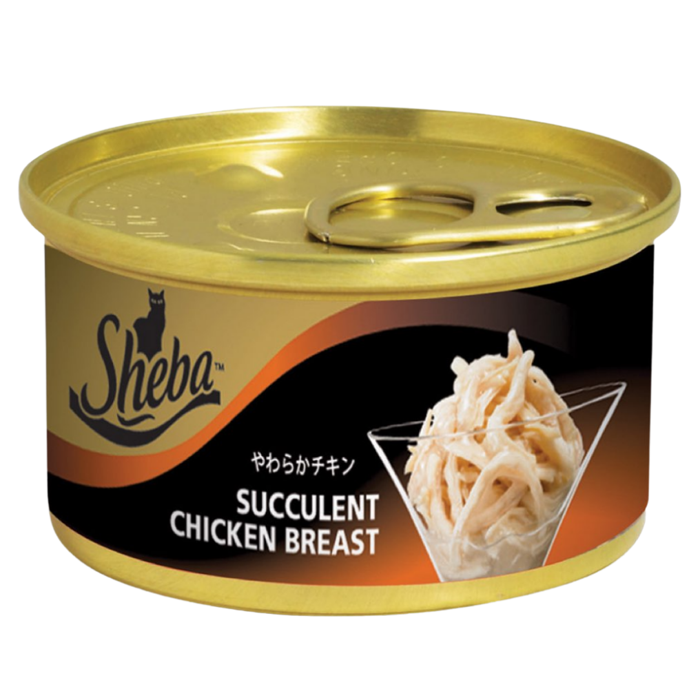 Sheba Wet Food Succulent Chicken Breast For Adult Cat 85G Petfast.shop Sheba Best Selling Cat Food Wet Food petfast.shop Egypt PSH4557S Default Title 199.00